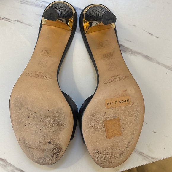 COPY - Jimmy choo slides, lightly worn. - Picture 7 of 11